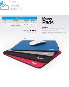 Contoh Alas tatakan mouse Bantex 1788-01 Mouse Pad Blue merek Bantex