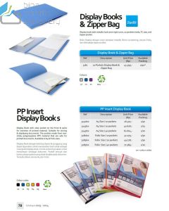 Gambar Bantex 3183 PP Display Book FC 20's Map album dokumen merek Bantex