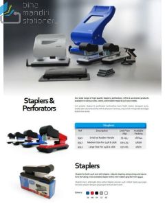 Foto Bantex 9342 Stapler Medium for 24/6 & 26/26 Stapler ukuran sedang merek Bantex