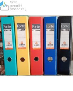 Forte Ordner Plastik +  FC 75 mm Black