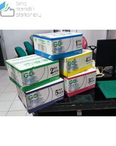 Foto Go Print Continuous Form 9.5" x 11"/2 NCR 1 Ply Kertas Komputer merek Go Print