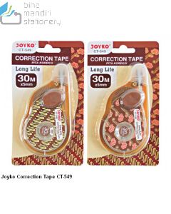 Foto Joyko Correction Tape CT-549 Pita Koreksi Tipex Roll Penghapus Tulisan merek Joyko