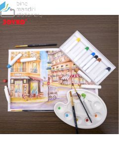 Contoh Joyko Palette PLT-111 Palet Wadah Lukis Gambar Cat Air Tinta merek Joyko